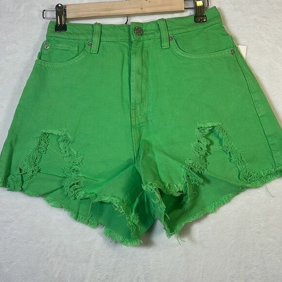 BDG Chewed A-Line Denim Short-‎ NWT-Women Size 27 - Picture 1 of 6